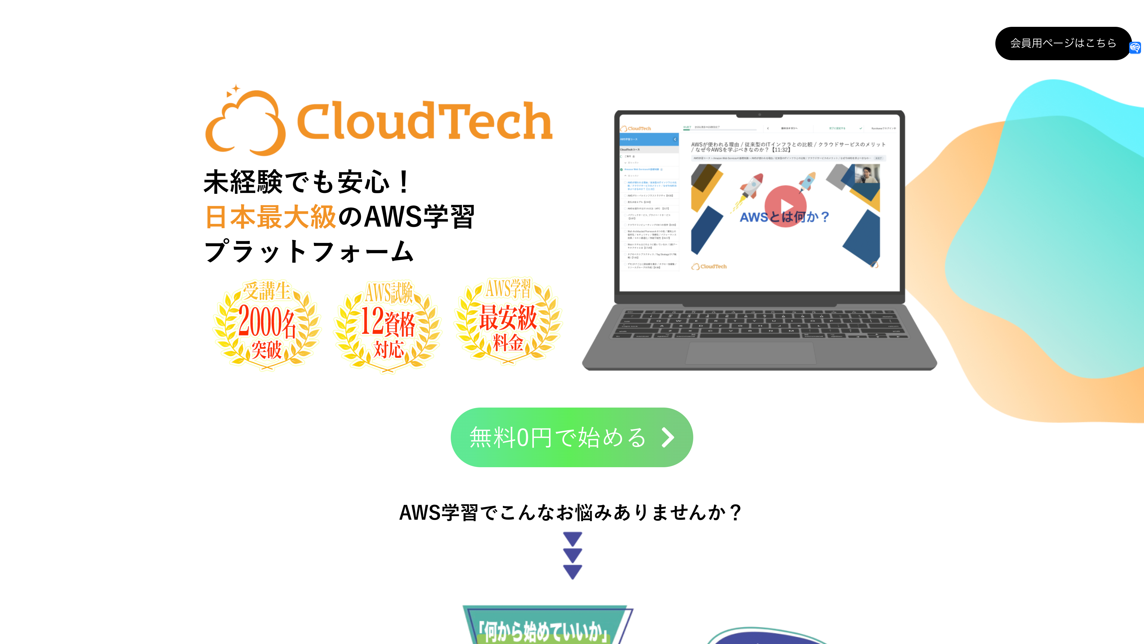 CloudTechのトップ画像